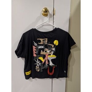 Lululemon Team Canada Cates T-Shirt Calgary, Black, Size 6